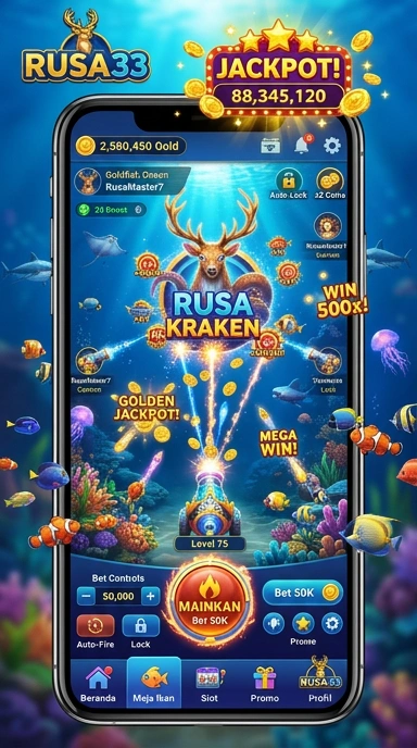 Galeri pratinjau visual rusa33 build APK resmi terbaru